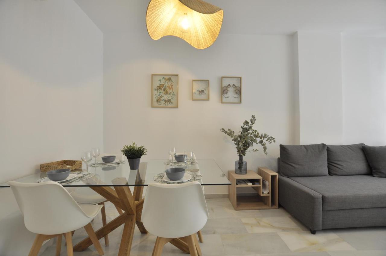 Luminoso Y Coqueto Apartamento Con Jardin Малага Экстерьер фото